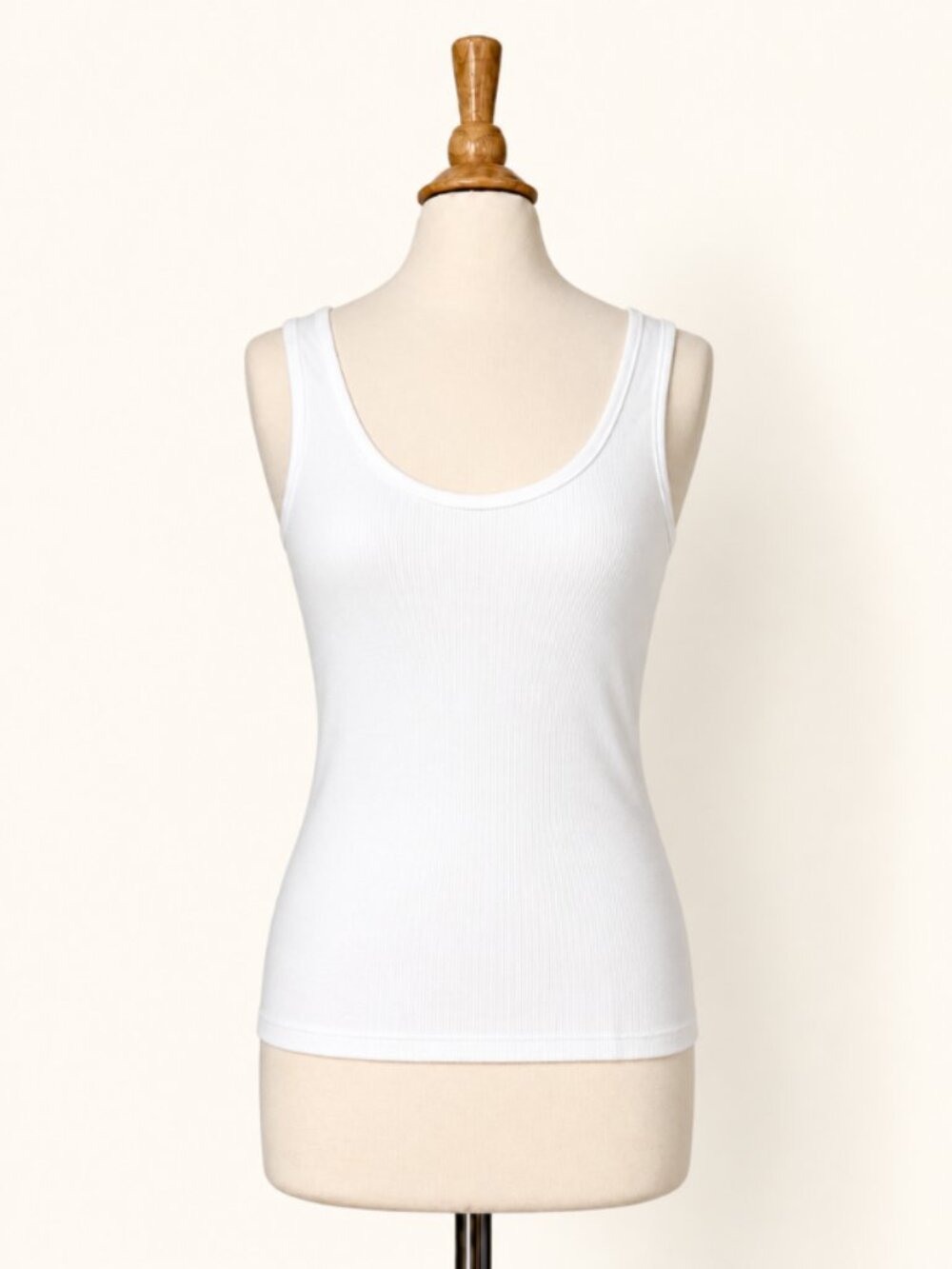 Aerie Ribbed Scoopneck Tank